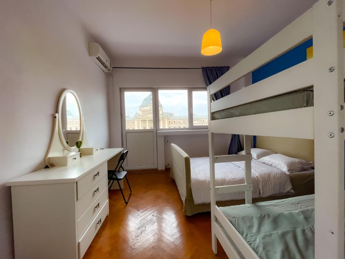 בוקרשט Great View, 2 Bdr Ap In Center Very Close To Old Town מראה חיצוני תמונה